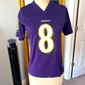 Youth M 10/12 Baltimore Ravens Jackson jersey #8
